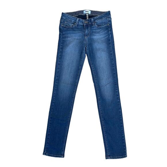 PAIGE Mid Rise Skyline Skinny Jeans in Easton Women’s Size 26 - Picture 1 of 8